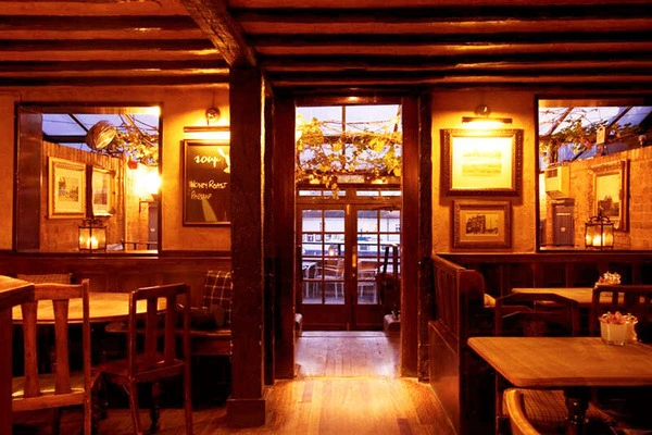 Cosy pub interior